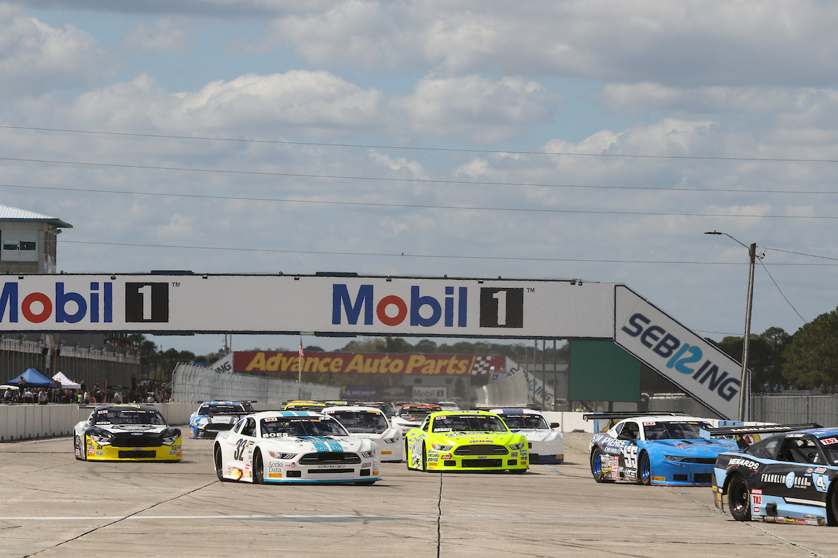 Michele Abbate #30 GHOST Energy TA2 at Sebring Trans Am debut